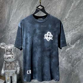 Chrome Hearts CH Summer loose round neck printed men's and women's tops T-Shirt(40 styles)-1866