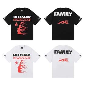 Hellstar Summer new European and American men and women loose pullover short-sleeved T-shirt(33 styles)-1983
