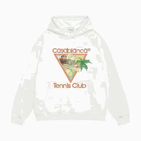 Casablanca Letter Printed Terry Hoodie Unisex(39 styles)-2150